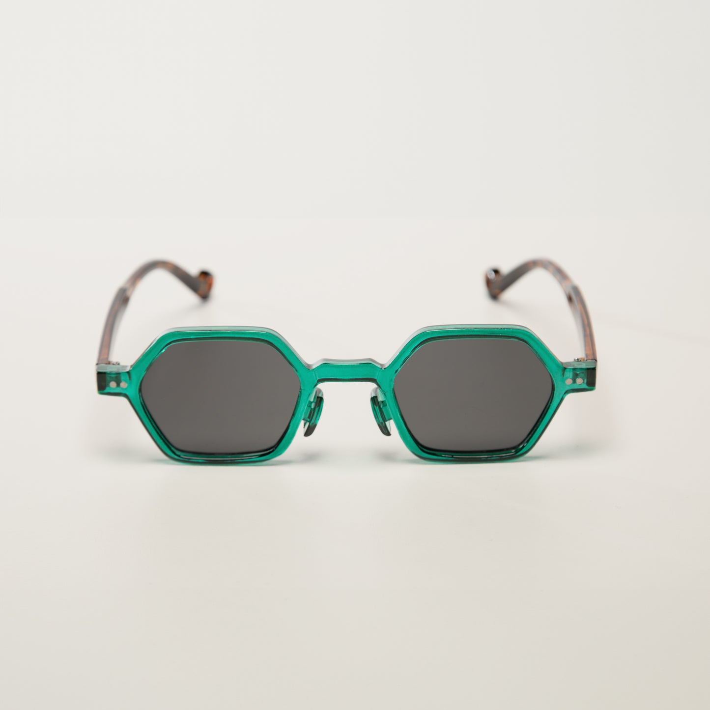 Lunettes de soleil unisexes | Prisme de Pluie | Vert Tortue