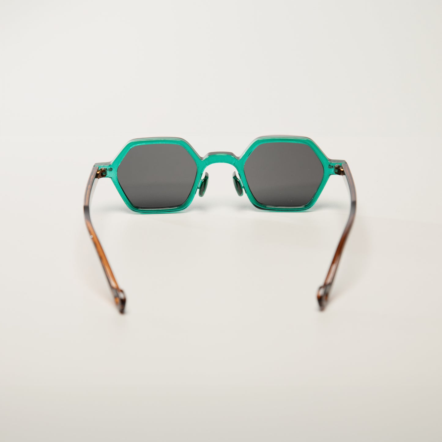 Lunettes de soleil unisexes | Prisme de Pluie | Vert Tortue