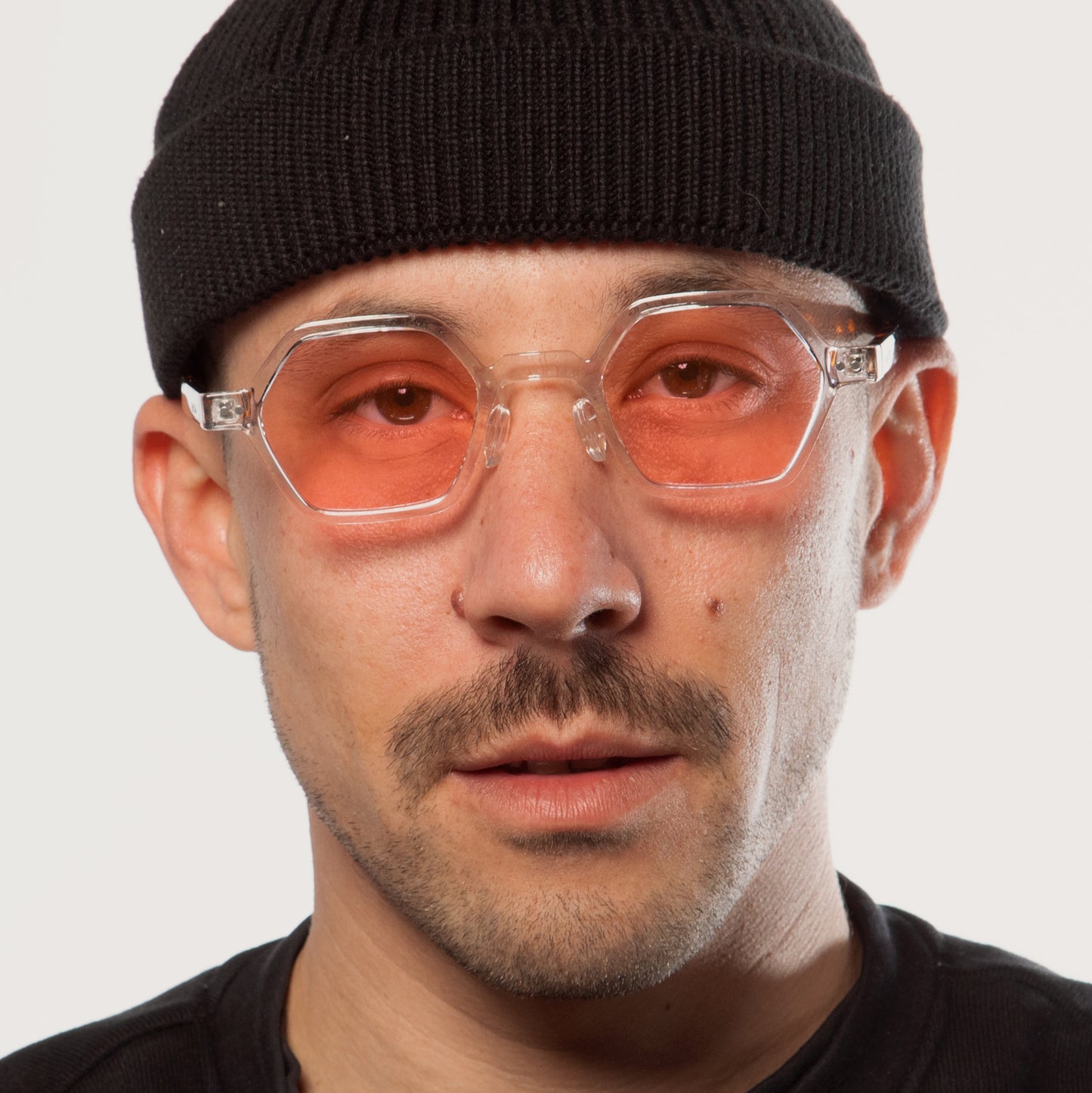 Unisex Sunglasses | Prisme de Pluie | Tortoise Clear Pink