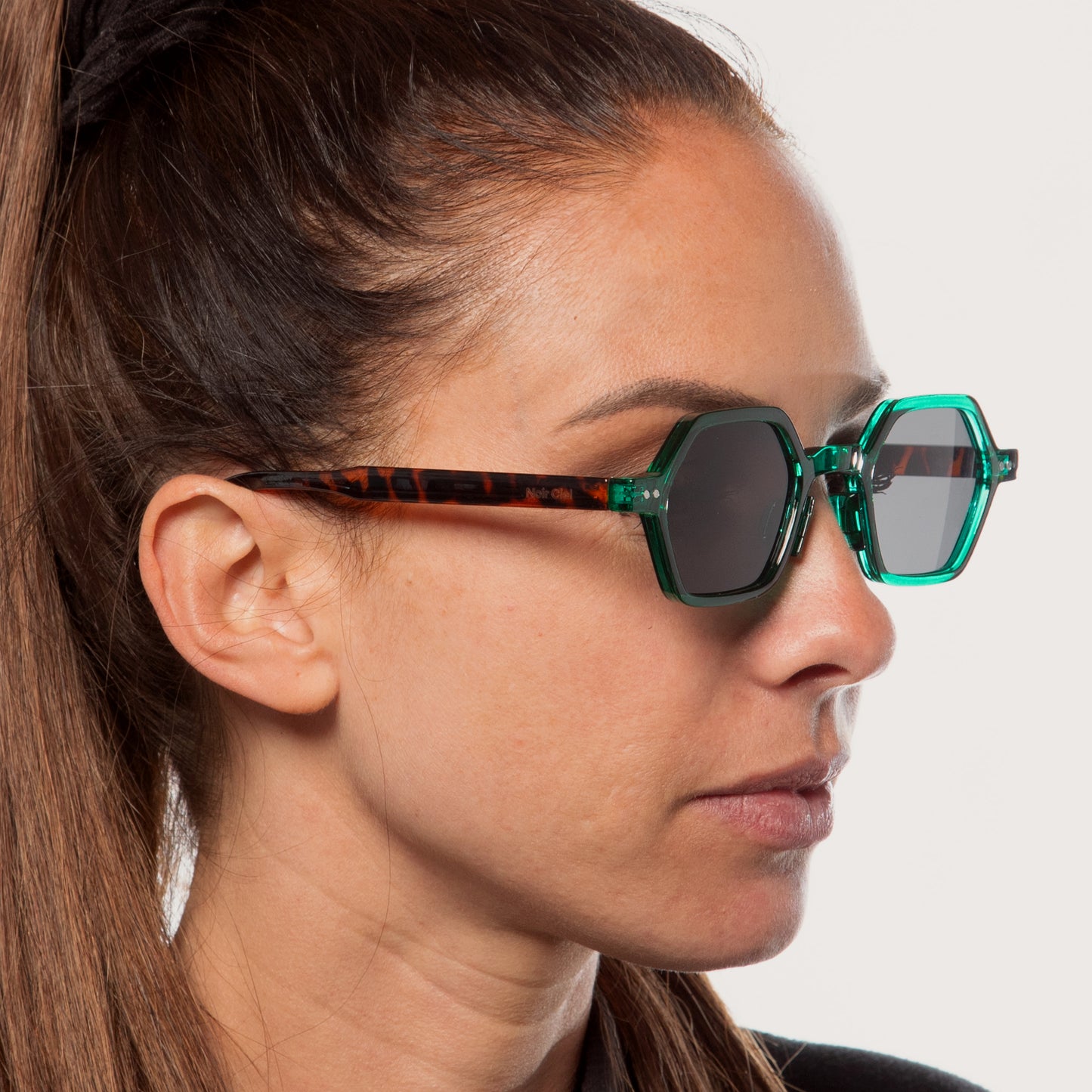 Lunettes de soleil unisexes | Prisme de Pluie | Vert Tortue