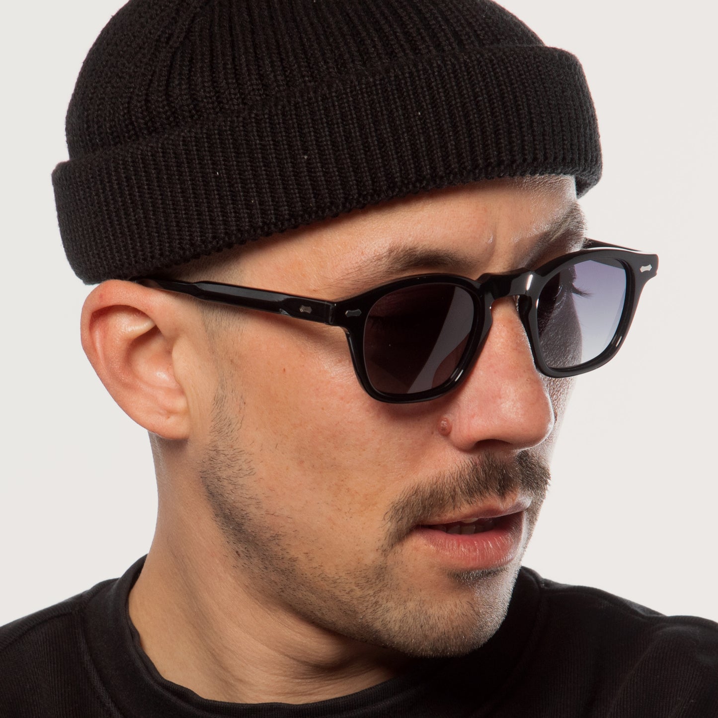 Lunettes de soleil unisexes | Nuages Flottants | Noir
