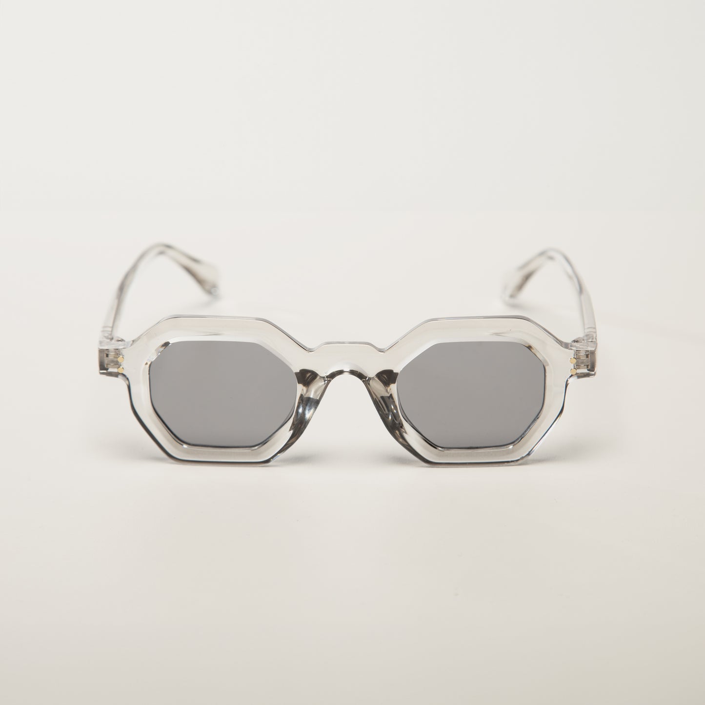 Unisex Sunglasses | Crépuscule Doré | Clear Grey