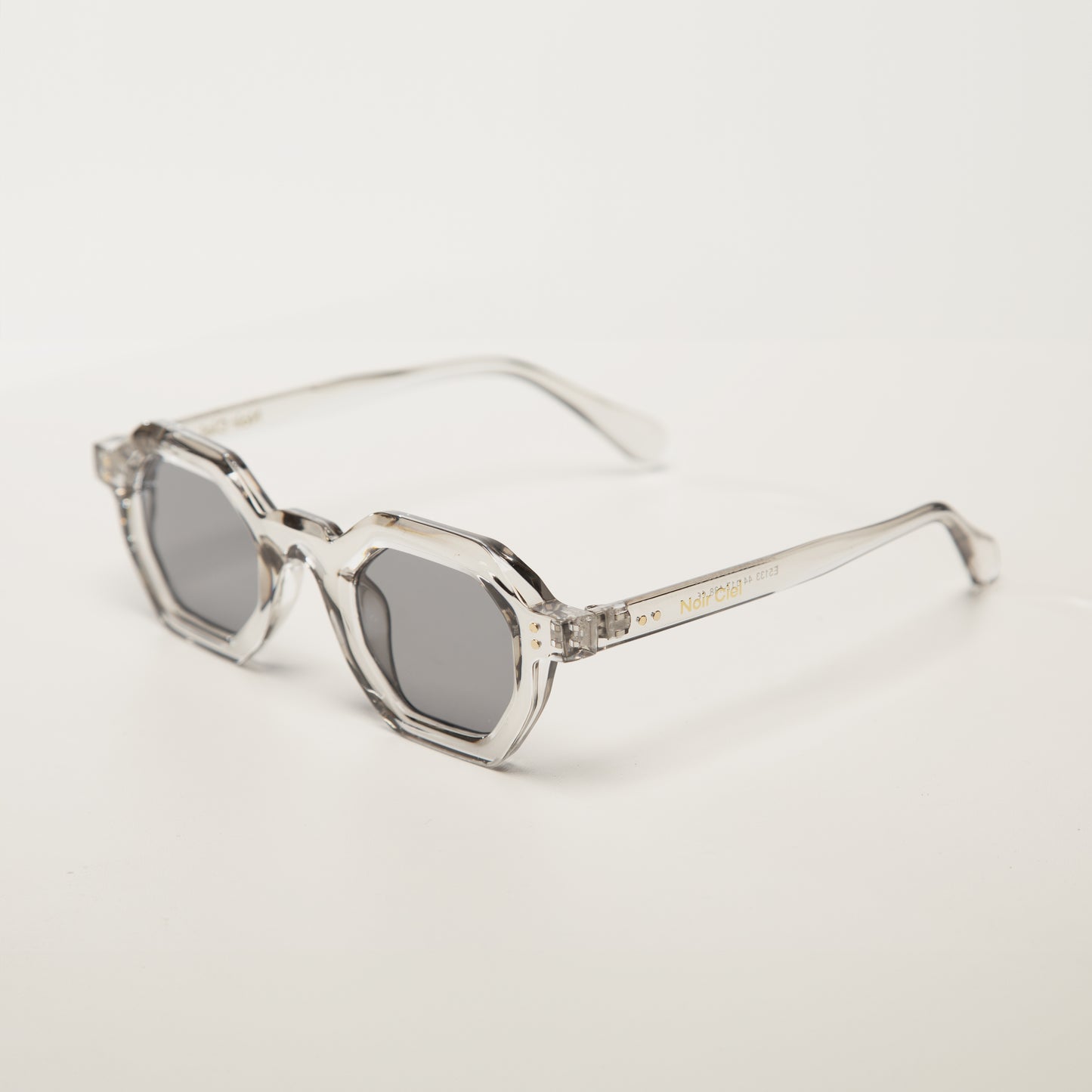 Unisex Sunglasses | Crépuscule Doré | Clear Grey