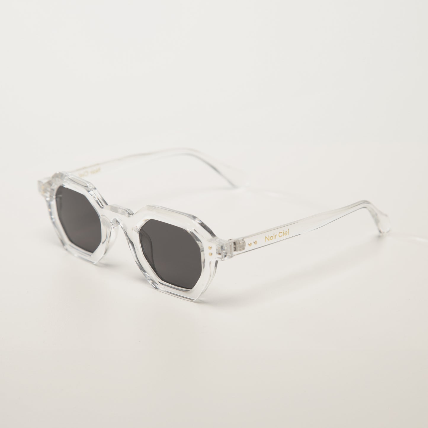 Unisex Sunglasses | Crépuscule Doré | Clear