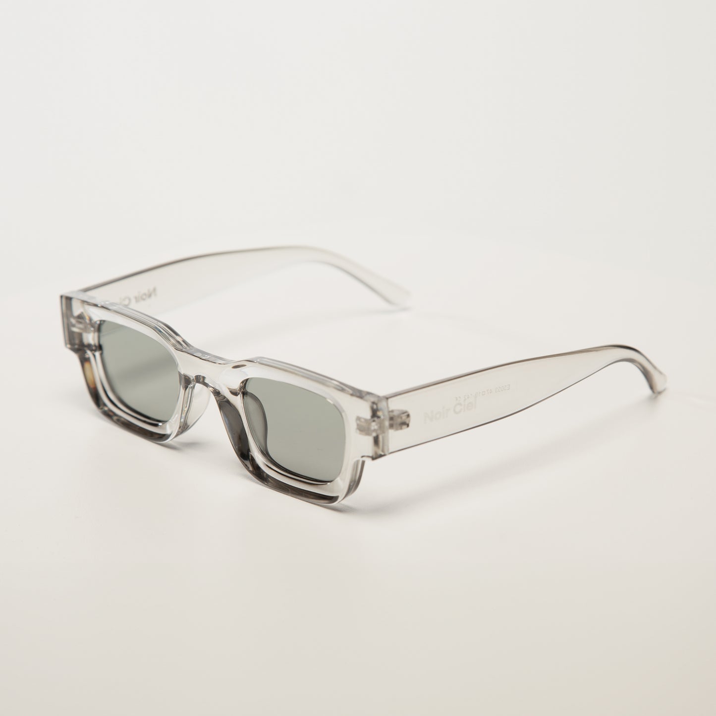 Unisex Sunglasses | Déluge Solaire | Clear Grey