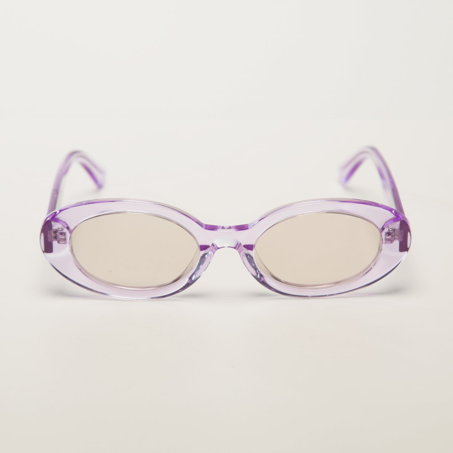 Unisex Sunglasses | Lune de Sang |  Clear Purple