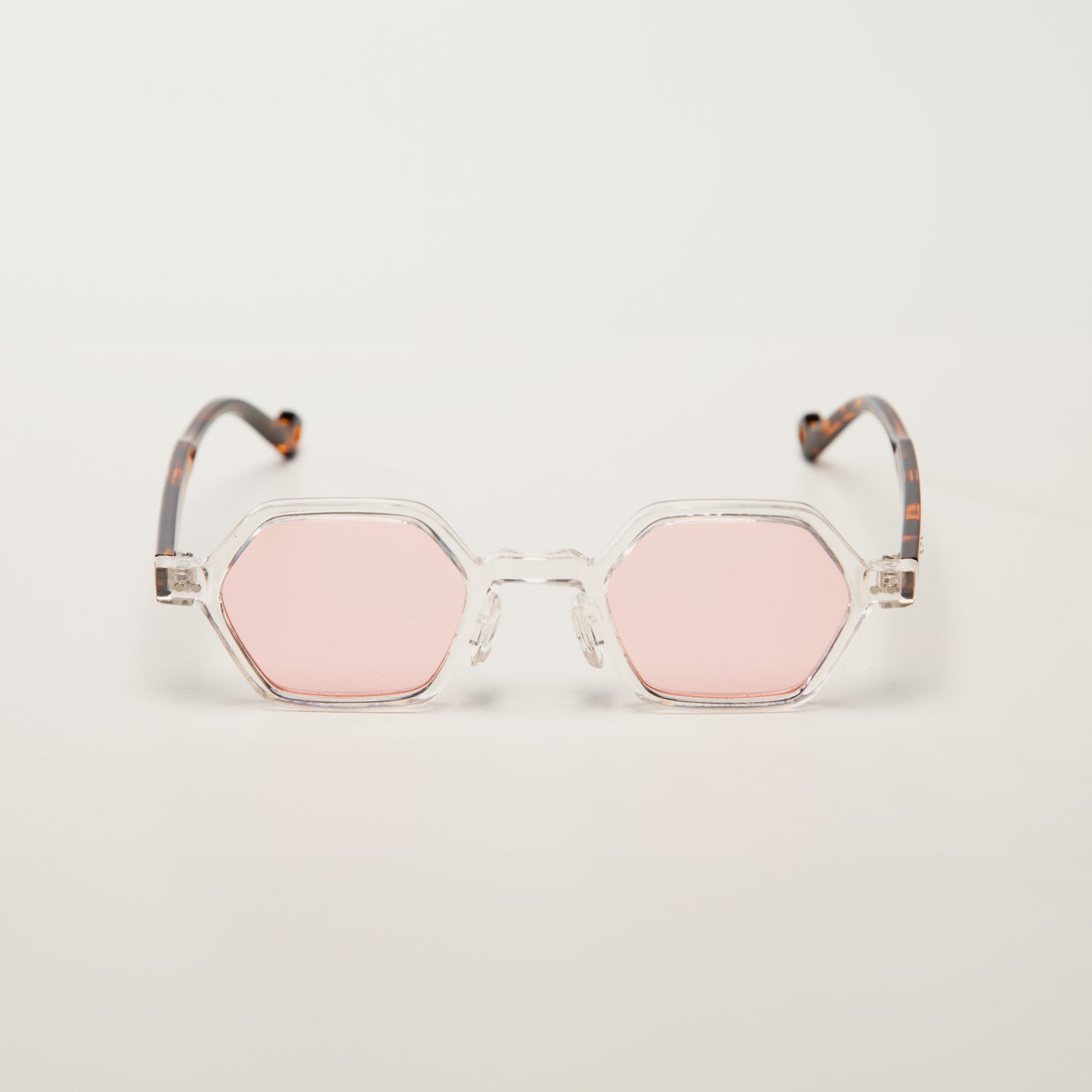 Unisex Sunglasses | Prisme de Pluie | Tortoise Clear Pink