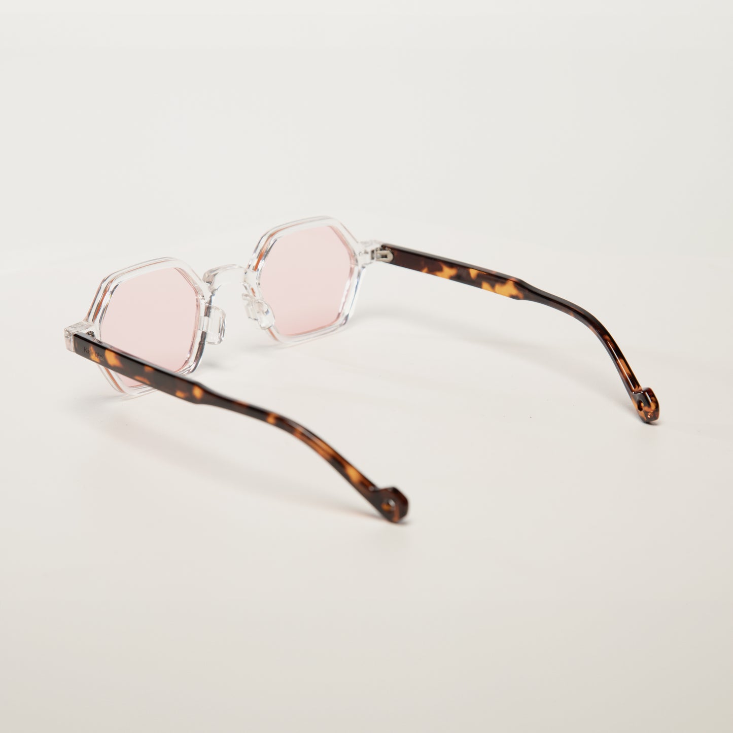 Unisex Sunglasses | Prisme de Pluie | Tortoise Clear Pink