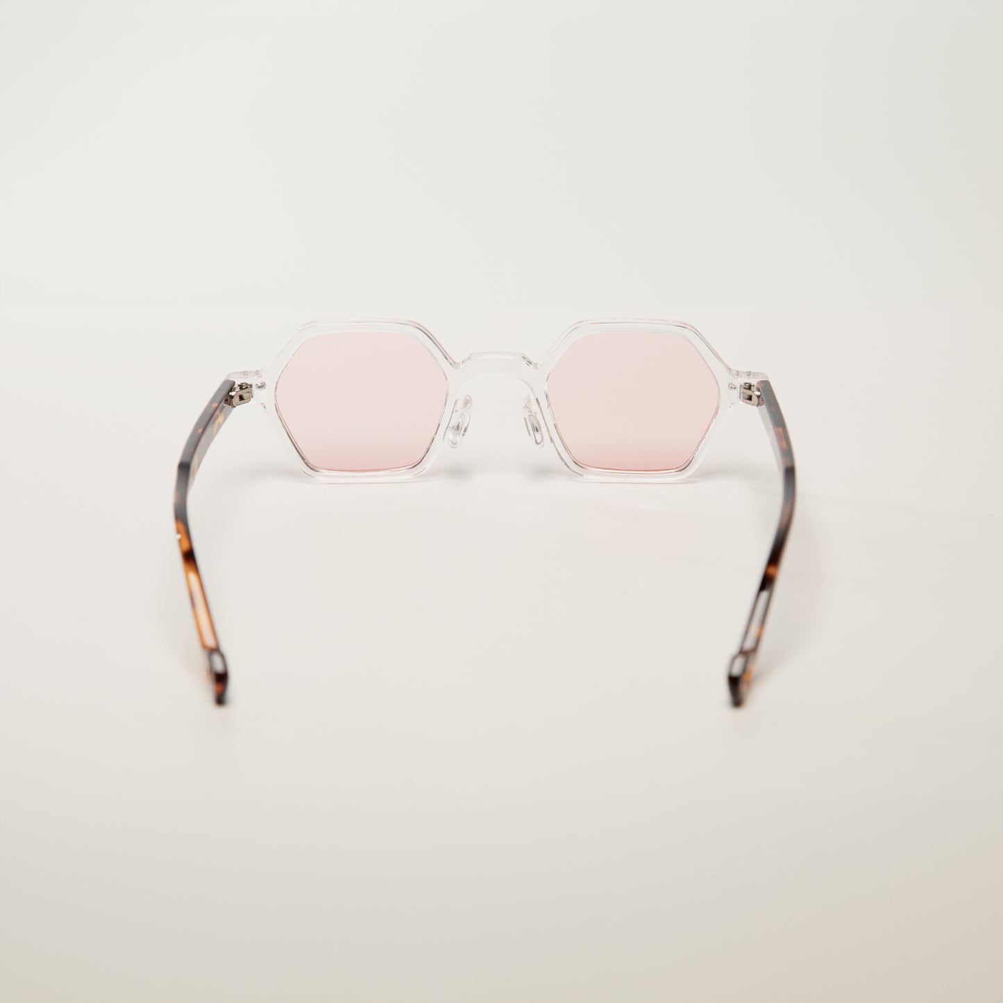 Unisex Sunglasses | Prisme de Pluie | Tortoise Clear Pink