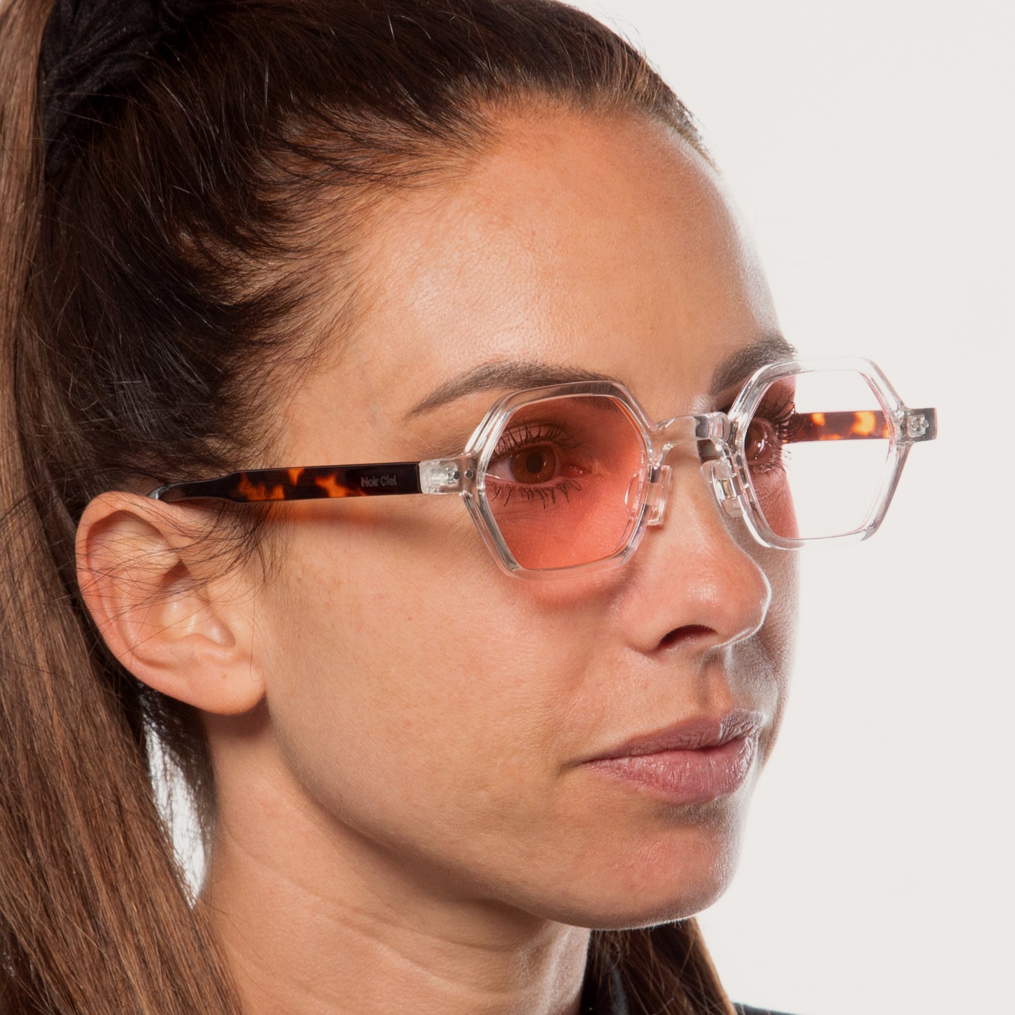 Unisex Sunglasses | Prisme de Pluie | Tortoise Clear Pink